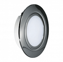 Точечный встраиваемый светодиодный светильник LED Polus-E, 3,2W, 220V, хром, нейтральный белый — купить оптом и в розницу в интернет магазине GTV-Meridian.